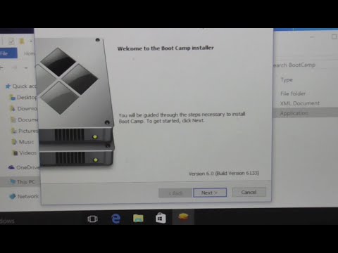 how to install bootcamp drivers windows 10